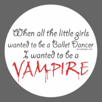 Be a Vampire stickers