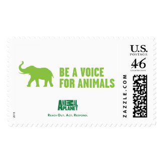Be a Voice For Animals Stamps stamp
