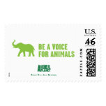 Be a Voice For Animals Stamps
