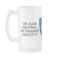 Be Alba Neutral-Be Sweden Frosted Glass Mug