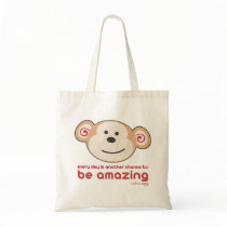 Be Amazing Monkey Bag (cute)