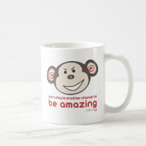 'Be Amazing Monkey' Mug mugs