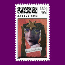 BE ANYTHING BUT BASIC Postage Stamp