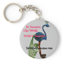 Be Awesome keychains
