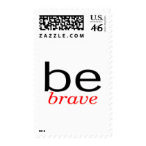 Be Brave postage