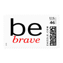 Be Brave postage