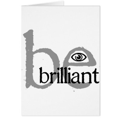 be_brilliant_eye_millesime greeting cards by 2BeBrilliant