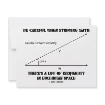 Be Careful When Studying Math Inequality Euclidean invitations by wordsunwords Be Careful When Studying Math Inequality Euclidean invitations