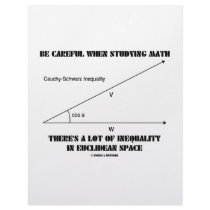 Be Careful When Studying Math Inequality Euclidean Letterhead Design
