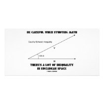 Be Careful When Studying Math Inequality Euclidean photo cards