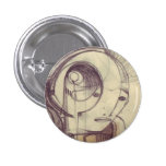 BE character head Pin