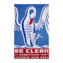Be Clean For Baby 1939 WPA posters by lc_wpa Be Clean For Baby 1939 WPA posters