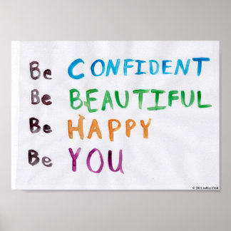 Self-confidence Posters | Zazzle