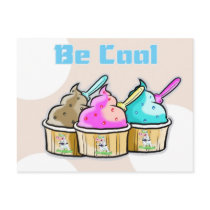 be cool ice cream postcards by i_cream be cool ice cream postcards