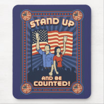 Be Counted 2 mousepads