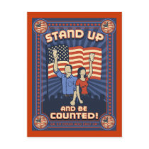 Be Counted 2 postcards