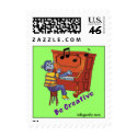 Be Creative Postage Stamp stamp
