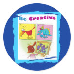 Be Creative Sticker