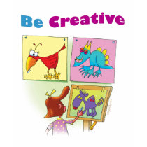 Be Creative t-shirt by billygorilly Be Creative t-shirt