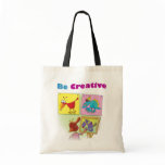 Be Creative Tote Bag bags