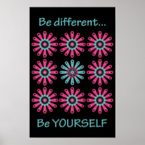 Be different... Be yourself Poster