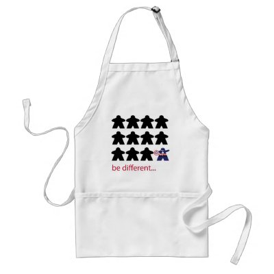BE different - Captain Meeple Apron by GeekDesign