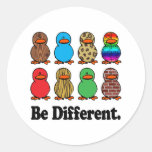 Be Different Ducks stickers