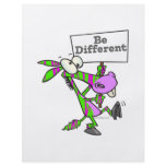 be different funky zebra pattern donkey flyers