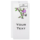be different funky zebra pattern donkey rack card design