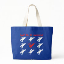 Be Different - Funny Horse Saying bags