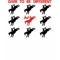 Be Different - Funny Horse Saying t-shirts
