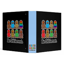 be different funny pattern ducky ducks binders