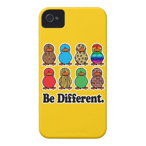 be different funny pattern ducky ducks iPhone 4 Case-Mate cases