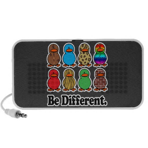 be different funny pattern ducky ducks travelling speakers