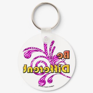 Be Different keychain
