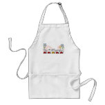 Be Different Ladybugs with Flowers Apron