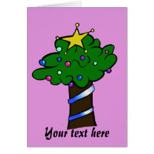 Be Different Purple Greeting Card