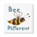 Be Different Spotted Bumble Bee Fridge Magnets