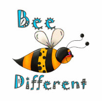 Be Different Spotted Bumble Bee Cut Out