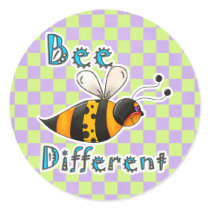 Be Different Spotted Bumble Bee stickers