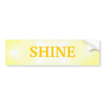 BE DIVINE, SHINE bumper stickers