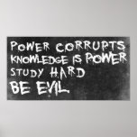 BE EVIl dust Print