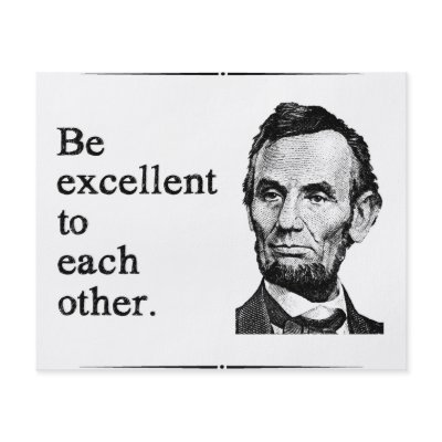Be Excellent To Each Other Personalized Flyer by The_Shirt_Yurt