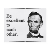 Be Excellent To Each Other Personalized Flyer