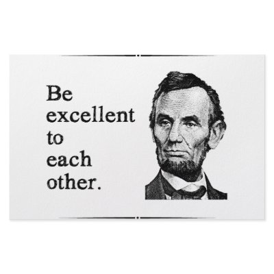 Be Excellent To Each Other Custom Stationery by The_Shirt_Yurt