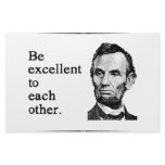 Be Excellent To Each Other Custom Stationery