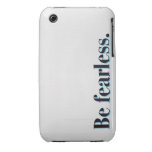 Be fearless iPhone 3 Case-Mate cases