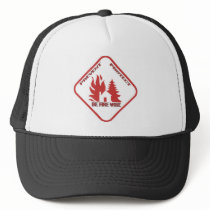Be Fire Wise BallCap hats by WallyWog Be Fire Wise BallCap hats