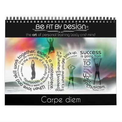 Be Fit By Design Calendar by DMDstudio