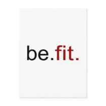 be fit post cards